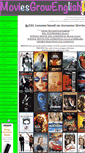 Mobile Screenshot of moviesgrowenglish.com